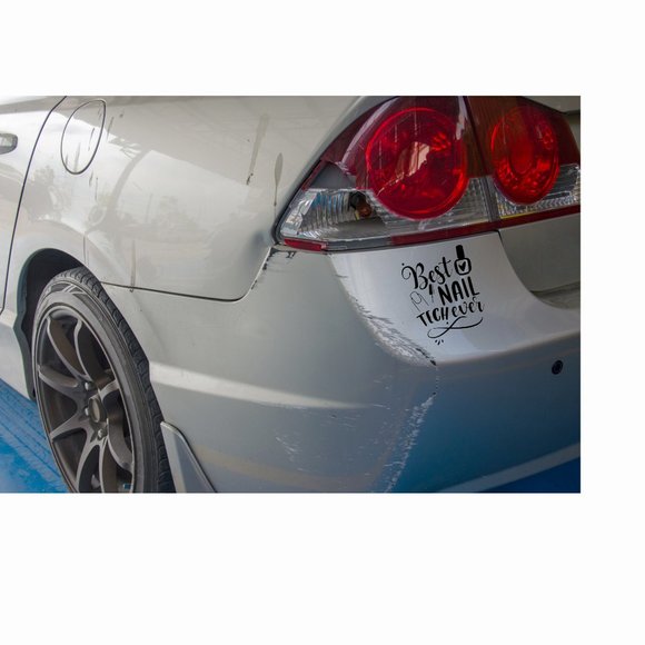 Best Nail Tech Ever.-Vinyl Decals-Cool Sticker-Funny Sticker-Lap… - Picture 3 of 5